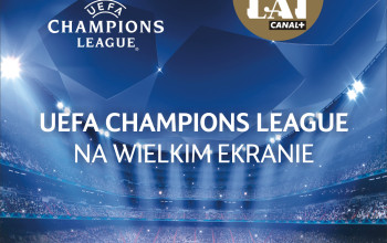 Liga Mistrzów UEFA na wielkim ekranie tylko w Multikinie_Plakat